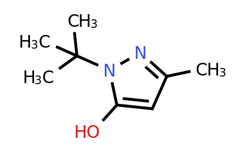 CAS 1020661-22-6 | 1-tert-Butyl-3-methyl-1H-pyrazol-5-ol