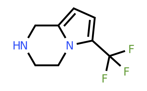 CAS 1020717-79-6 | 6-Trifluoromethyl-1,2,3,4-tetrahydro-pyrrolo[1,2-A]pyrazine