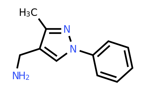 CAS 1020718-05-1 | (3-methyl-1-phenyl-1H-pyrazol-4-yl)methanamine