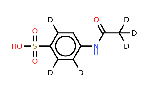 CAS 1020718-75-5 | 4-Acetamidobenzenesulfonic acid-D6