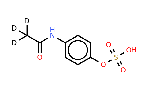 CAS 1020718-78-8 | 4-Acetaminophen-D3 sulfate
