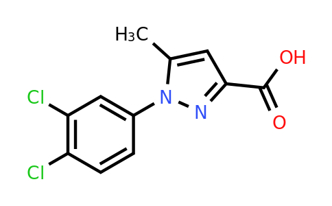 CAS 1020724-32-6 | 1-(3,4-dichlorophenyl)-5-methyl-1H-pyrazole-3-carboxylic acid