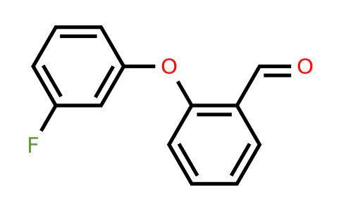 CAS 1020931-53-6 | 2-(3-fluorophenoxy)benzaldehyde