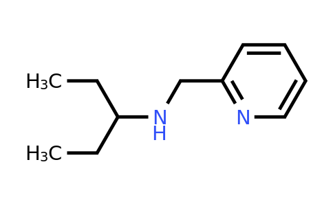 CAS 1020931-58-1 | (pentan-3-yl)[(pyridin-2-yl)methyl]amine
