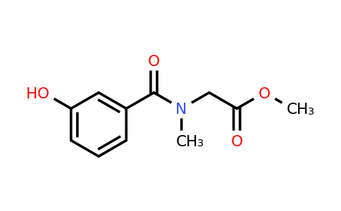 CAS 1020933-40-7 | Methyl 2-[1-(3-hydroxyphenyl)-N-methylformamido]acetate