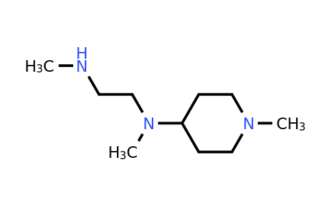 CAS 1020945-27-0 | N,1-Dimethyl-N-[2-(methylamino)ethyl]piperidin-4-amine