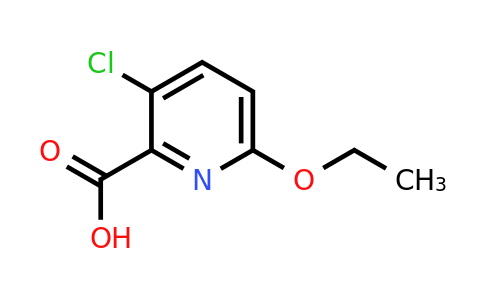 CAS 1020945-92-9 | 3-Chloro-6-ethoxypyridine-2-carboxylic acid