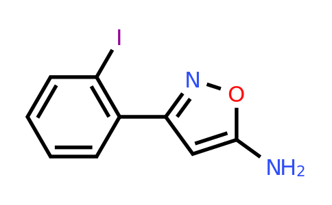 CAS 1020955-28-5 | 3-(2-Iodophenyl)-1,2-oxazol-5-amine