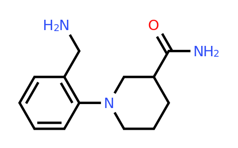CAS 1020969-97-4 | 1-[2-(Aminomethyl)phenyl]piperidine-3-carboxamide