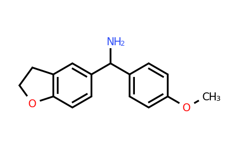 CAS 1020982-14-2 | (2,3-dihydro-1-benzofuran-5-yl)(4-methoxyphenyl)methanamine
