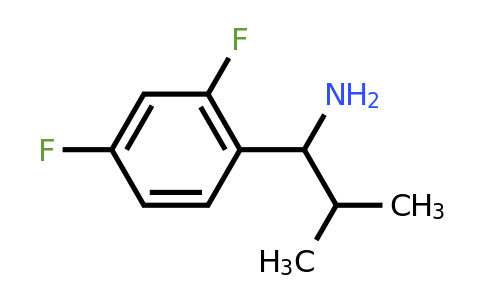 CAS 1021001-13-7 | 1-(2,4-difluorophenyl)-2-methylpropan-1-amine