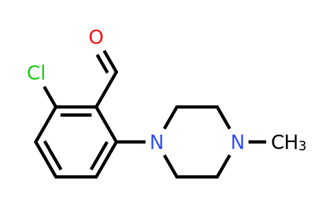 CAS 1021017-88-8 | 2-Chloro-6-(4-methylpiperazin-1-yl)benzaldehyde