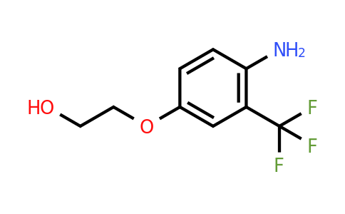 CAS 1021024-20-3 | 2-[4-Amino-3-(trifluoromethyl)phenoxy]ethan-1-ol