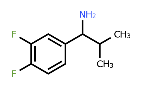 CAS 1021031-68-4 | 1-(3,4-difluorophenyl)-2-methylpropan-1-amine