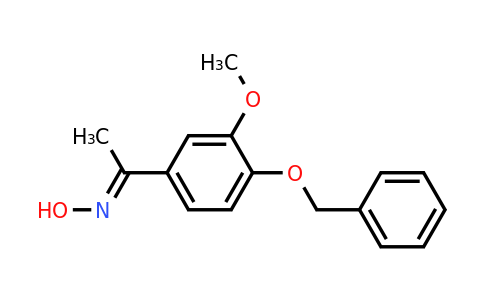 CAS 1021082-05-2 | N-{1-[4-(benzyloxy)-3-methoxyphenyl]ethylidene}hydroxylamine