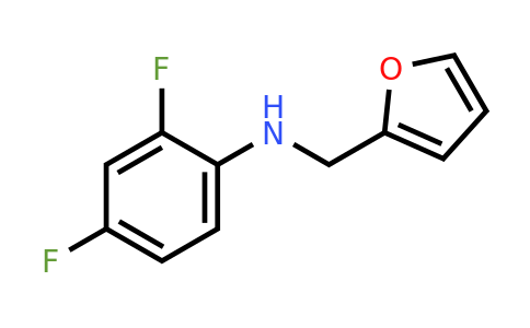 CAS 1021109-39-6 | 2,4-Difluoro-N-(furan-2-ylmethyl)aniline