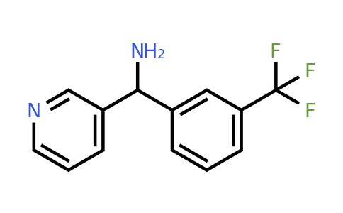 CAS 1021109-46-5 | (pyridin-3-yl)[3-(trifluoromethyl)phenyl]methanamine