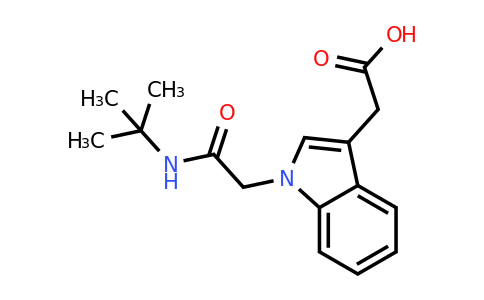 CAS 1021141-89-8 | 2-{1-[(tert-butylcarbamoyl)methyl]-1H-indol-3-yl}acetic acid