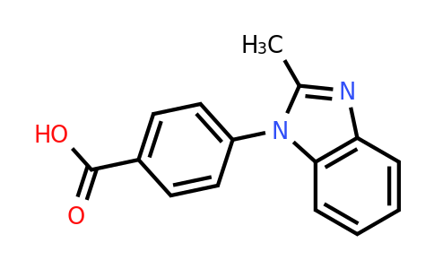 CAS 1021144-32-0 | 4-(2-Methyl-1H-benzo[D]imidazol-1-YL)benzoic acid