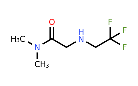 CAS 1021145-85-6 | N,N-Dimethyl-2-[(2,2,2-trifluoroethyl)amino]acetamide