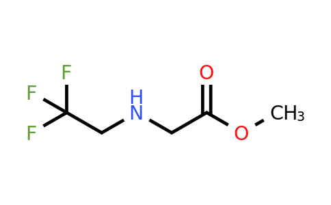 CAS 1021235-22-2 | Methyl 2-[(2,2,2-trifluoroethyl)amino]acetate