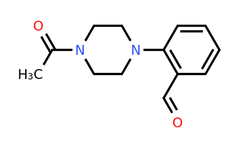 CAS 1021240-06-1 | 2-(4-Acetylpiperazin-1-yl)benzaldehyde