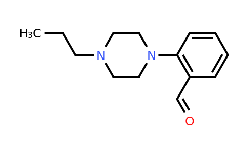 CAS 1021240-52-7 | 2-(4-Propylpiperazin-1-yl)benzaldehyde