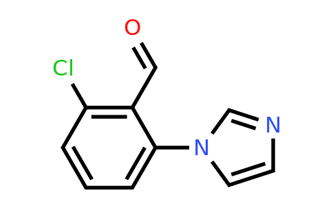 CAS 1021240-96-9 | 2-chloro-6-(1H-imidazol-1-yl)benzaldehyde