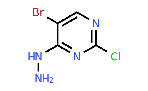 CAS 1021268-16-5 | 5-Bromo-2-chloro-4-hydrazinylpyrimidine