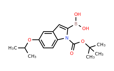 CAS 1021342-98-2 | (5-isopropoxy-1-{[(2-methyl-2-propanyl)oxy]carbonyl}-1H-indol-2-y l)boronic acid