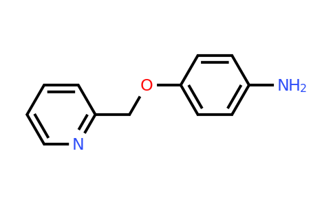 CAS 102137-46-2 | 4-(Pyridin-2-ylmethoxy)aniline