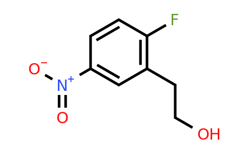 CAS 1021389-31-0 | 2-(2-Fluoro-5-nitrophenyl)ethan-1-ol