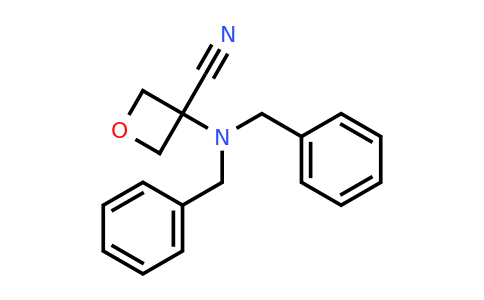 3-(dibenzylamino)oxetane-3-carbonitrile