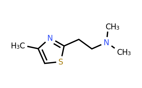 CAS 102158-55-4 | dimethyl[2-(4-methyl-1,3-thiazol-2-yl)ethyl]amine