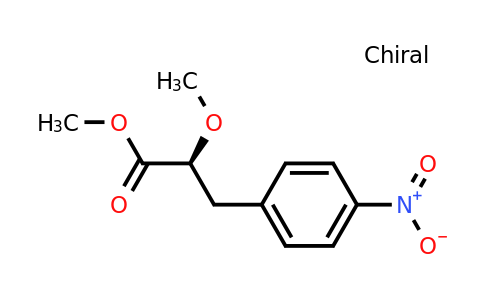 CAS 1021692-54-5 | (S)-Methyl 2-methoxy-3-(4-nitrophenyl)propanoate