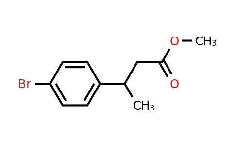 CAS 1021735-42-1 | methyl 3-(4-bromophenyl)butanoate