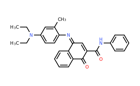 CAS 102187-19-9 | 4-((4-(Diethylamino)-2-methylphenyl)imino)-1-oxo-N-phenyl-1,4-dihydronaphthalene-2-carboxamide