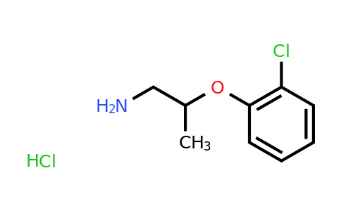 CAS 1021871-58-8 | 2-(2-Chlorophenoxy)propan-1-amine hydrochloride