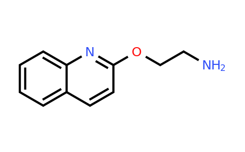 CAS 102196-29-2 | 2-(quinolin-2-yloxy)ethan-1-amine