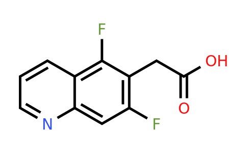 CAS 1022091-46-8 | 2-(5,7-Difluoroquinolin-6-yl)acetic acid