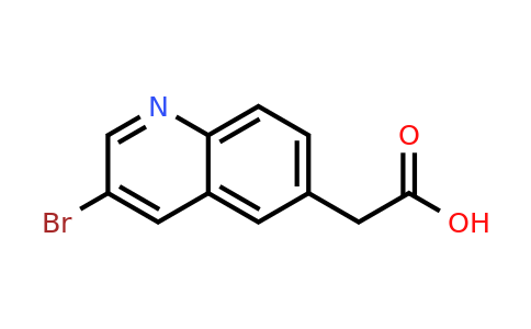 CAS 1022091-93-5 | 2-(3-Bromoquinolin-6-yl)acetic acid