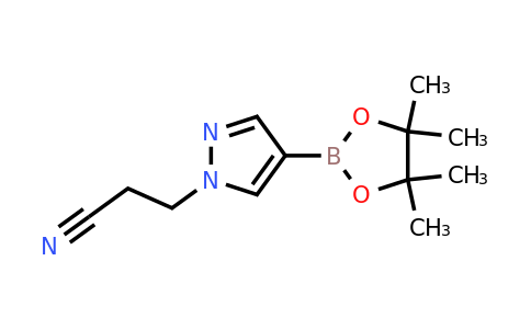 CAS 1022092-33-6 | 3-[4-(tetramethyl-1,3,2-dioxaborolan-2-yl)-1H-pyrazol-1-yl]propanenitrile