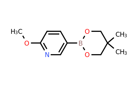 CAS 1022094-44-5 | 5-(5,5-Dimethyl-1,3,2-dioxaborinan-2-YL)-2-methoxypyridine