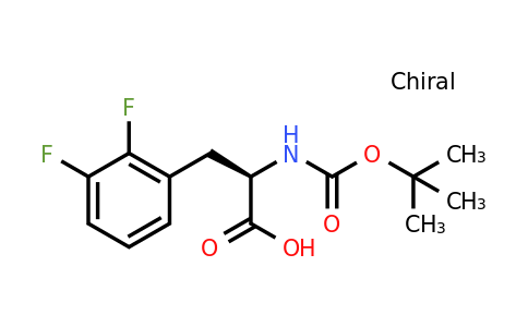 CAS 1022147-21-2 | (2R)-3-(2,3-Difluorophenyl)-2-[(tert-butoxy)carbonylamino]propanoic acid