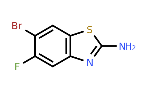 CAS 1022151-32-1 | 6-bromo-5-fluoro-1,3-benzothiazol-2-amine