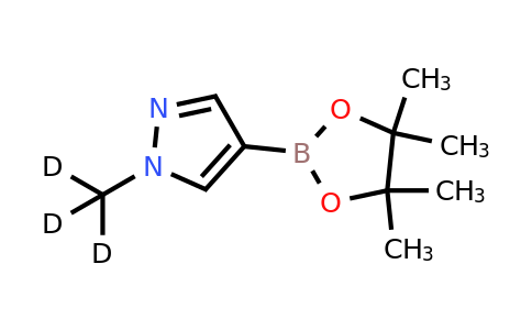 CAS 1022151-50-3 | 1-(²H3)methyl-4-(tetramethyl-1,3,2-dioxaborolan-2-yl)-1H-pyrazole