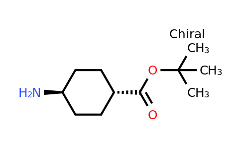 CAS 1022159-15-4 | tert-butyl trans-4-aminocyclohexanecarboxylate