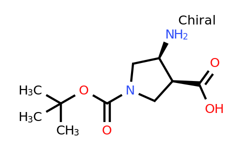 CAS 1022164-11-9 | (3S,4S)-4-amino-1-tert-butoxycarbonyl-pyrrolidine-3-carboxylic acid