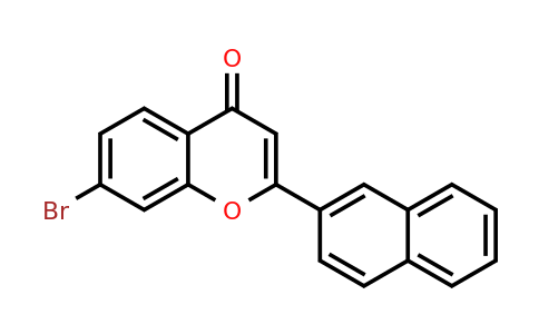 CAS 1022169-93-2 | 7-Bromo-2-(naphthalen-2-YL)-4H-chromen-4-one