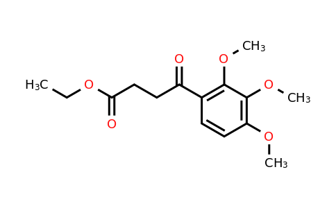 CAS 102222-55-9 | ethyl 4-oxo-4-(2,3,4-trimethoxyphenyl)butanoate